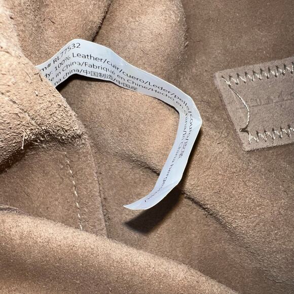 Free People Sundown Wild leather suede sling drawstring backpack Boho - Picture 13 of 13